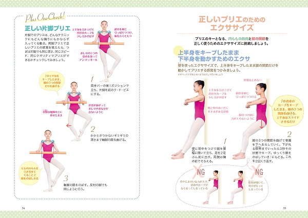 正しい体の使い方を身につけるためのエクササイズやプラスワンチェック、Q&Aコーナーも★